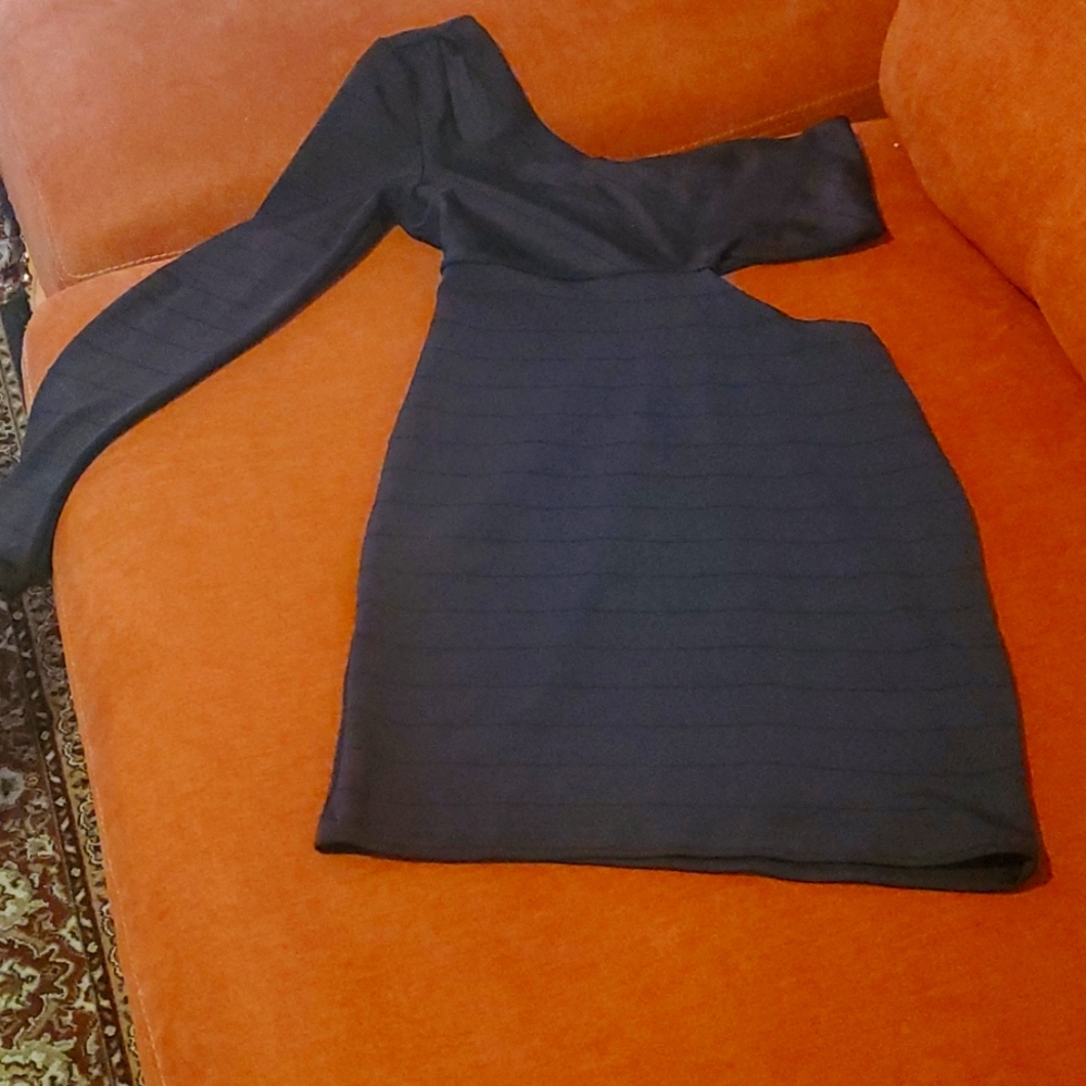 Sexy black dress